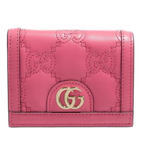 gucci portemonnee roze|Gucci wallet.